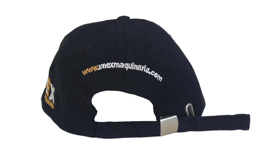 gorra personalizada con bordado trasero